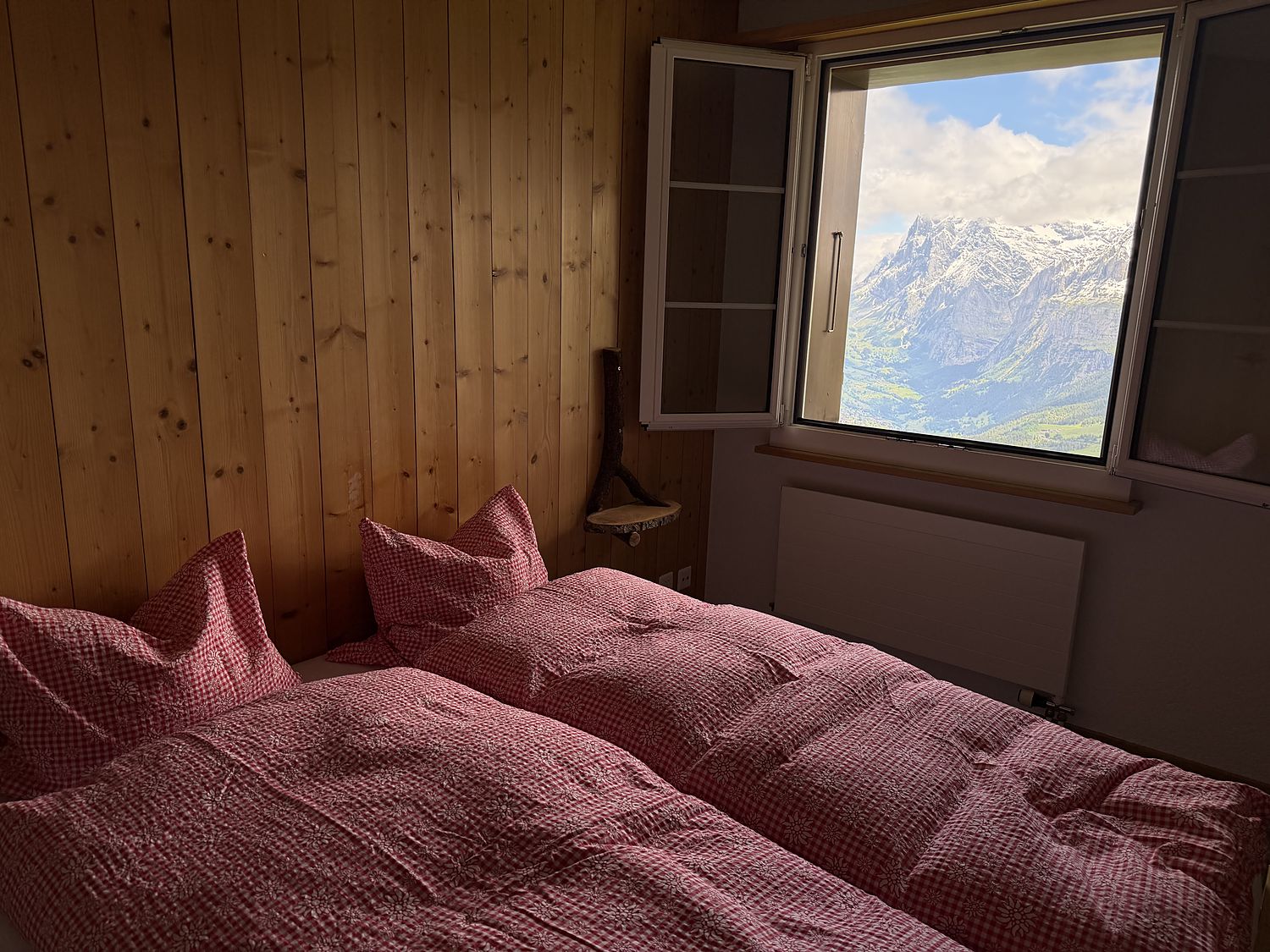 Doppelzimmer mit Bergblick